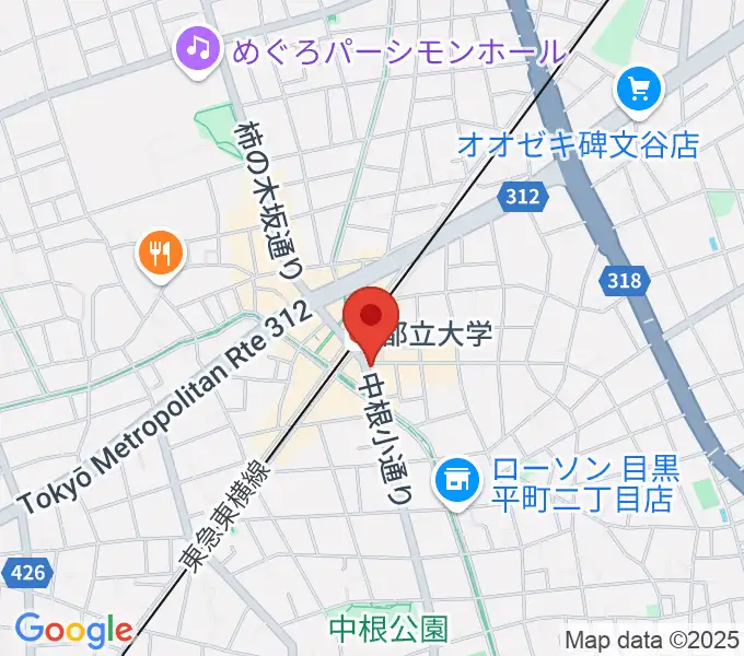 協葉ピアノ音楽教室の地図