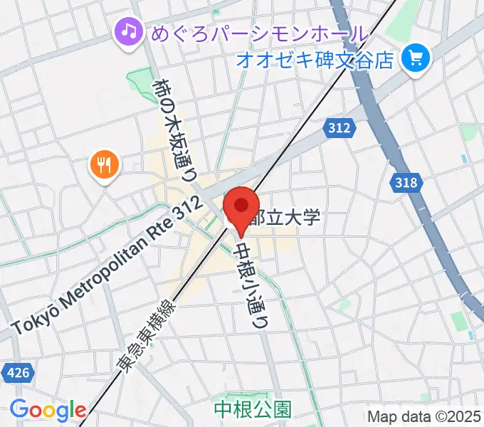 協葉ピアノ音楽教室の地図