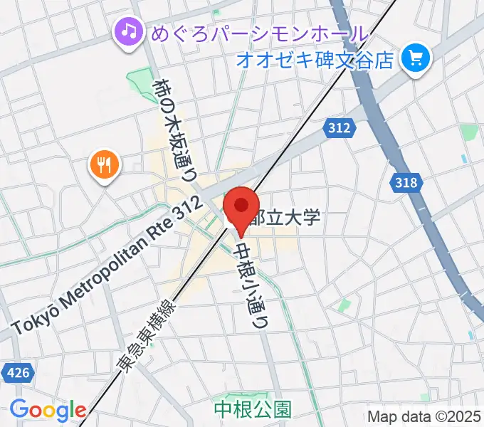 協葉ピアノ音楽教室の地図
