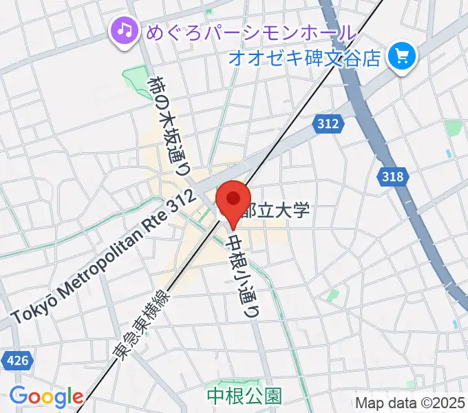 協葉ピアノ音楽教室の地図