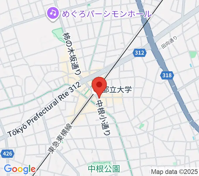 協葉ピアノ音楽教室の地図