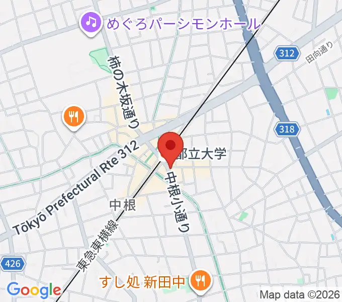 協葉ピアノ音楽教室の地図