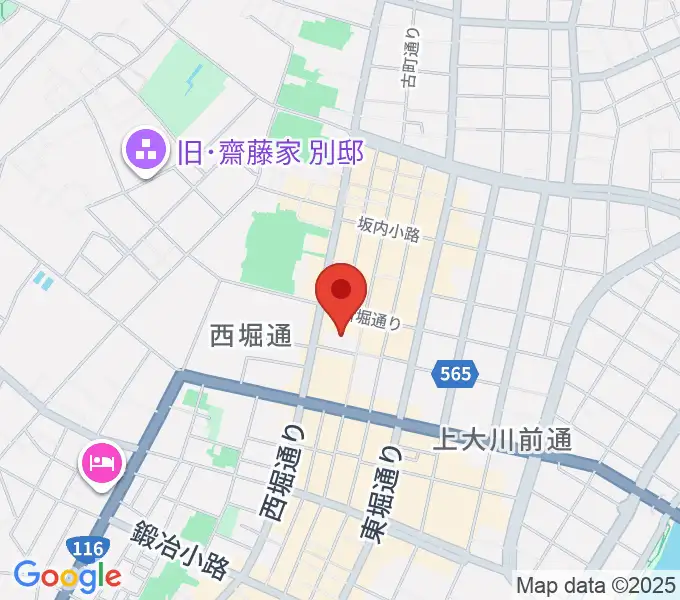 国際音楽・ダンス・エンタテイメント専門学校の地図