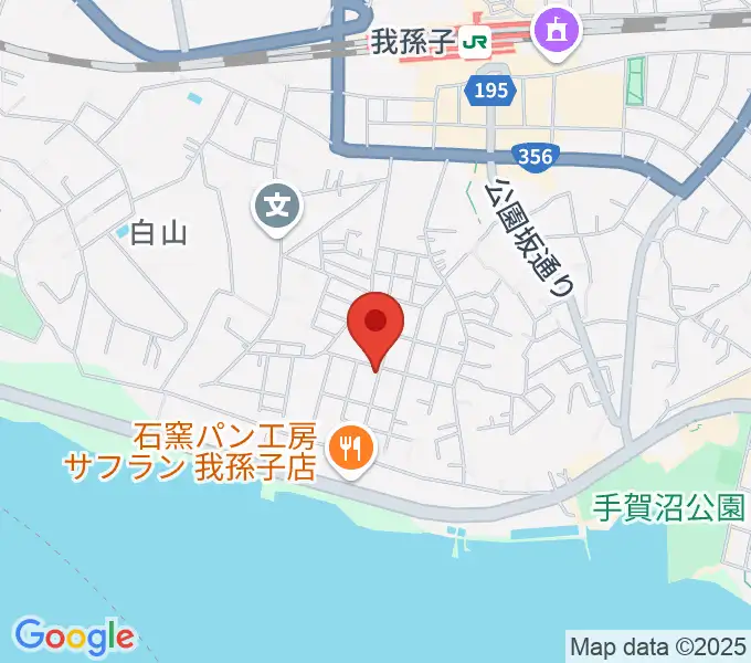 我孫子ピアノ教室コンチェルトの地図