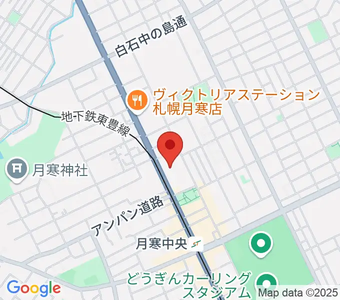 ライズ音楽院の地図
