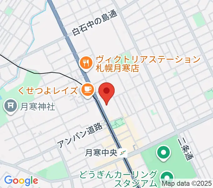 ライズ音楽院の地図