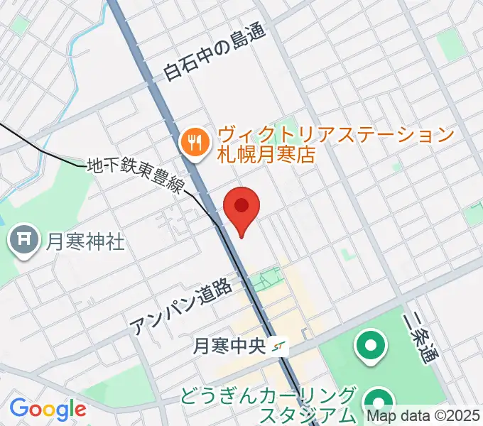 ライズ音楽院の地図