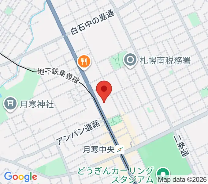 ライズ音楽院の地図