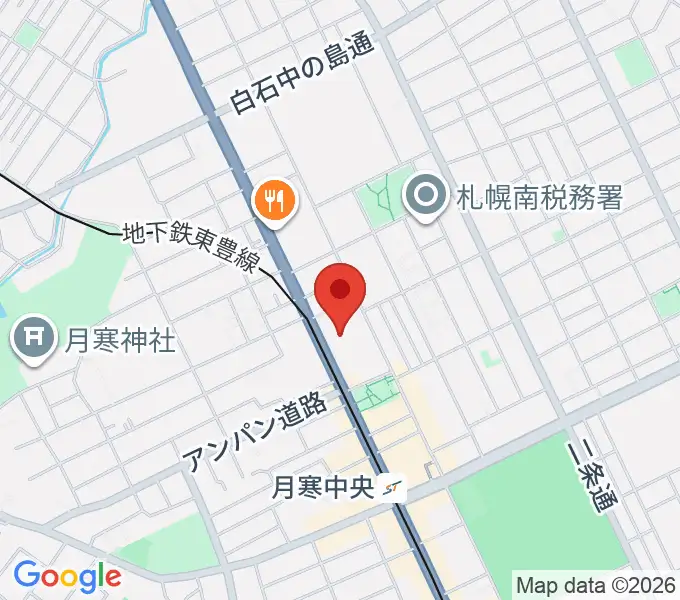 ライズ音楽院の地図