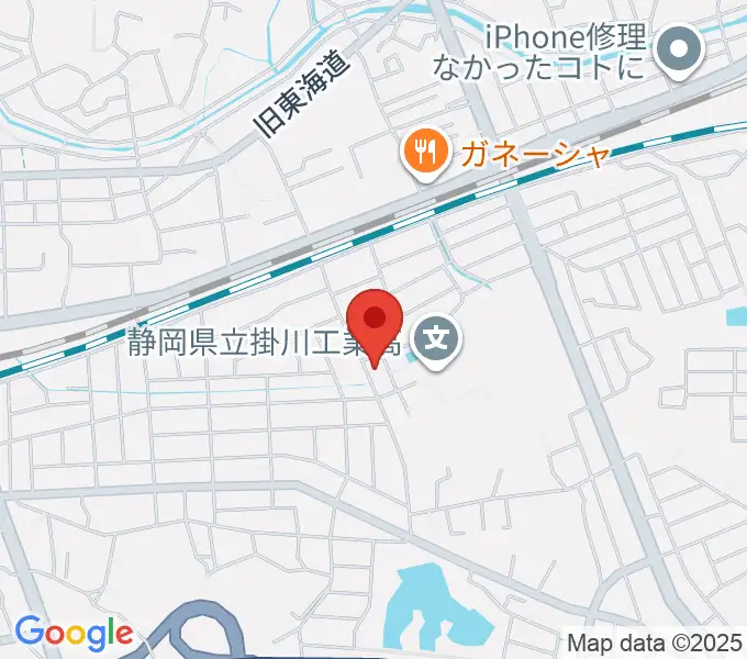 ピアノ教室中山・武田隆子の地図