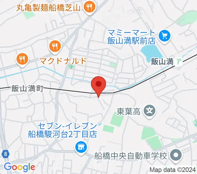 音楽空間SOLAの地図