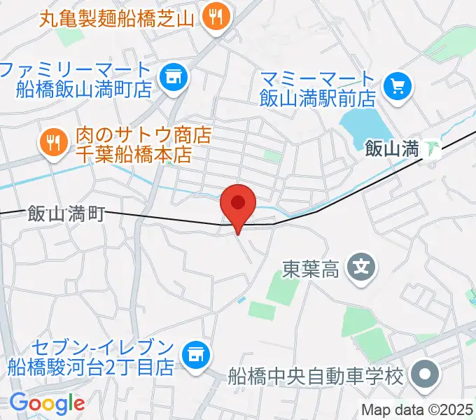 音楽空間SOLAの地図