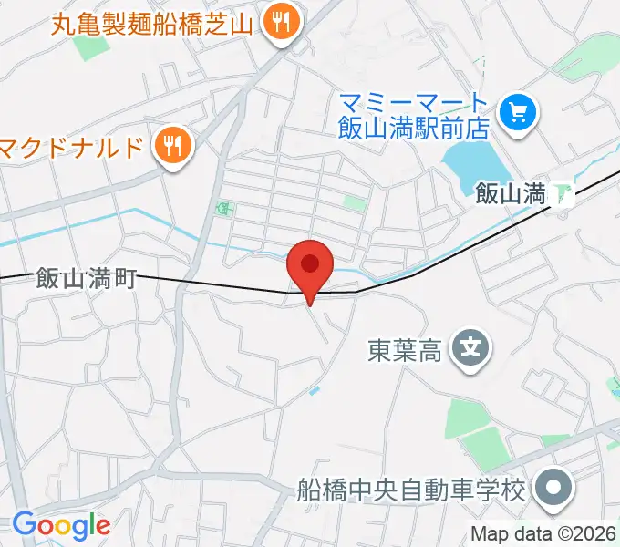 音楽空間SOLAの地図