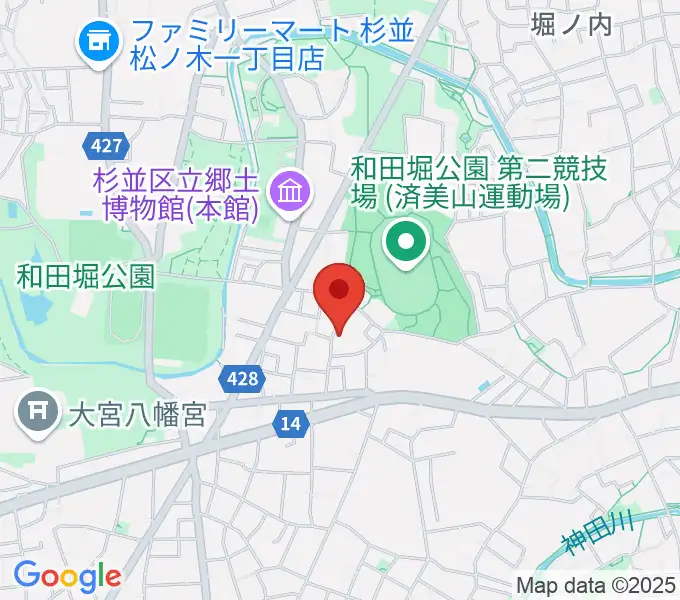 Salon Oの地図