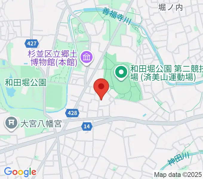Salon Oの地図