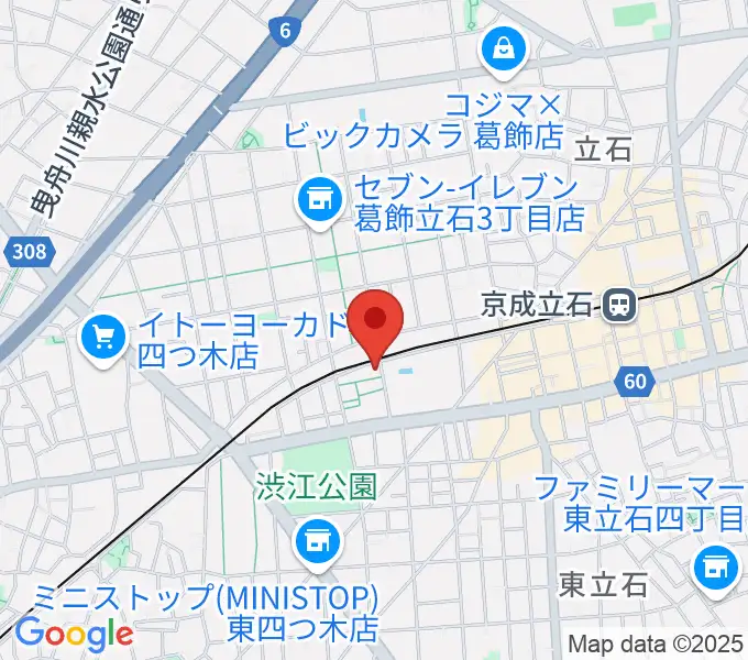 あきこピアノ教室の地図