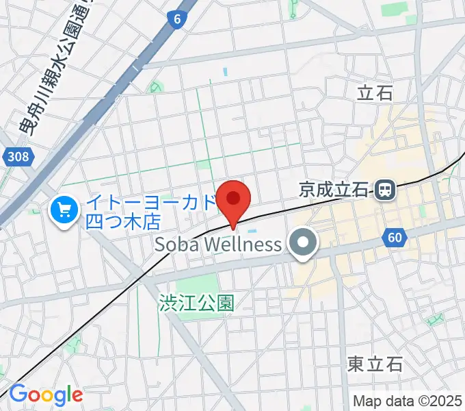 あきこピアノ教室の地図