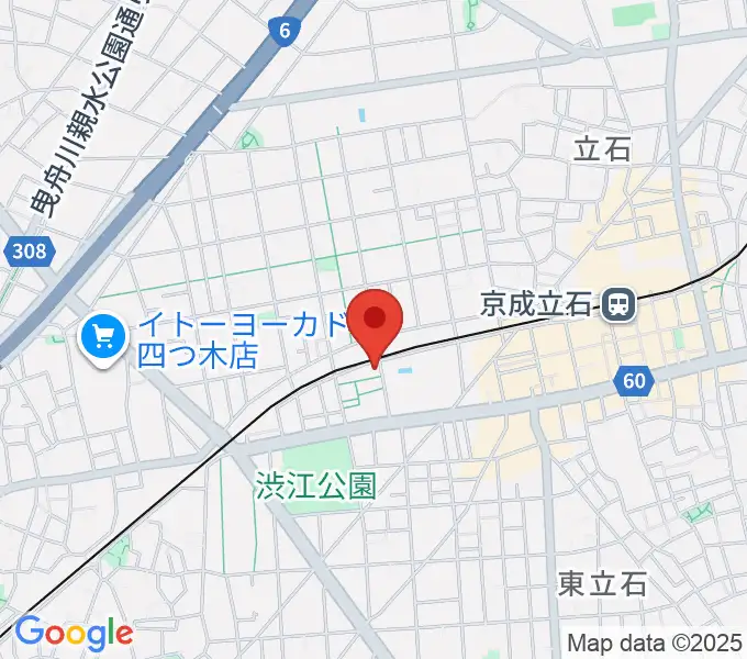 あきこピアノ教室の地図