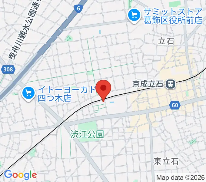 あきこピアノ教室の地図