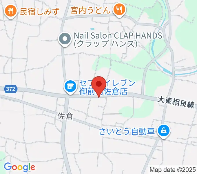 スタジオファーミングの地図