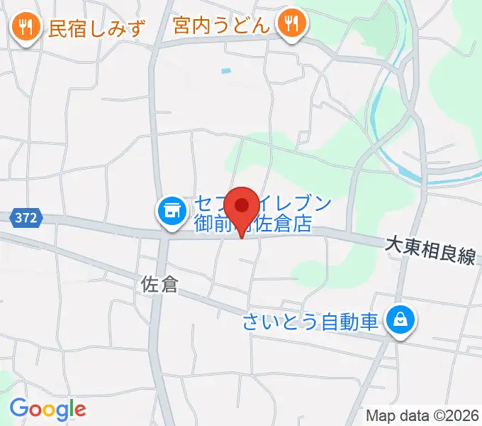 スタジオファーミングの地図