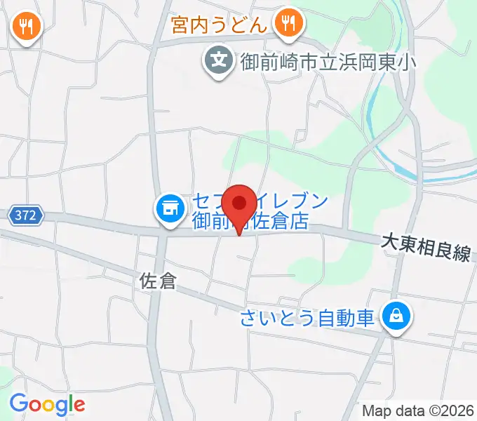 スタジオファーミングの地図