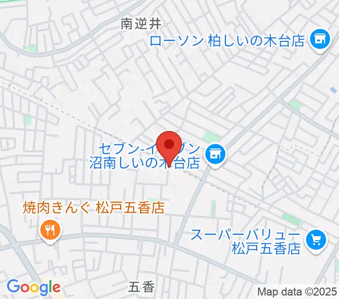 KSK松戸音楽教室の地図