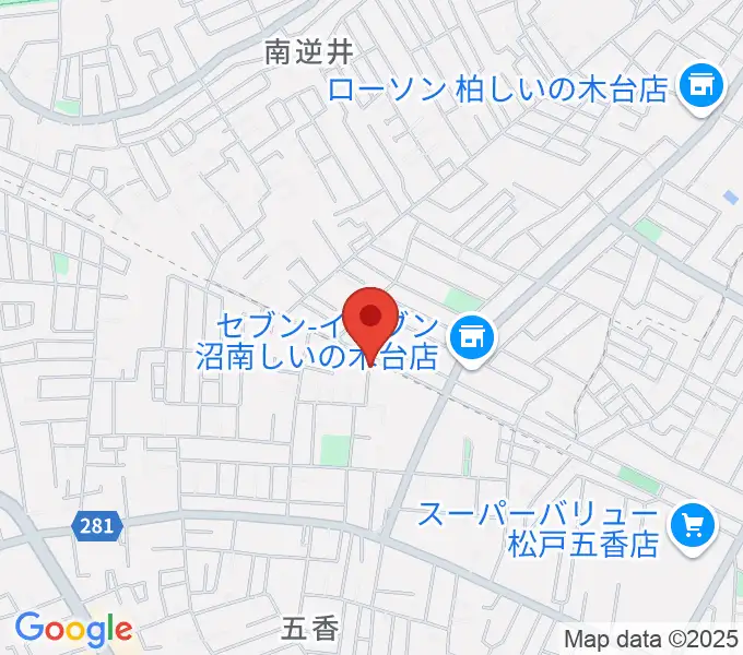 KSK松戸音楽教室の地図