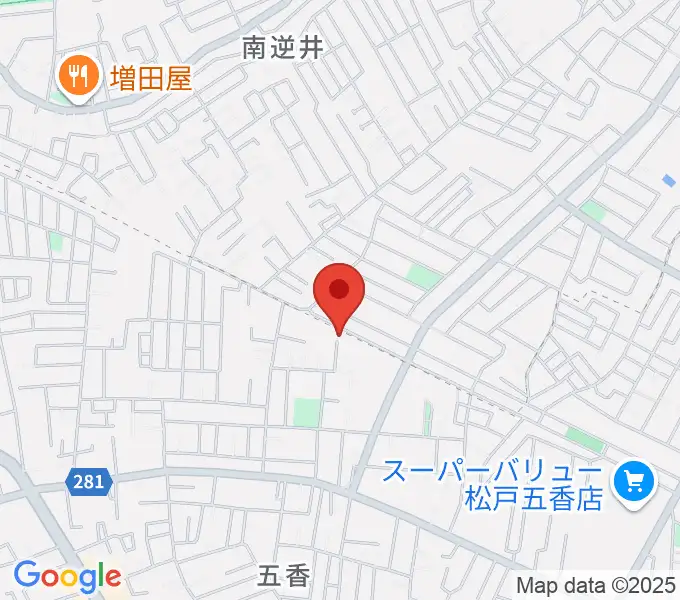 KSK松戸音楽教室の地図