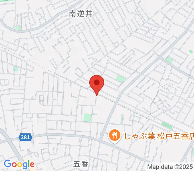 KSK松戸音楽教室の地図