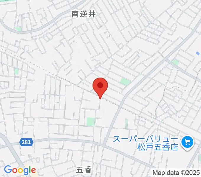 KSK松戸音楽教室の地図