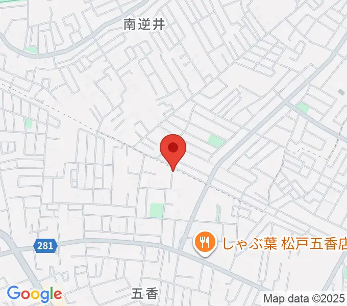 KSK松戸音楽教室の地図