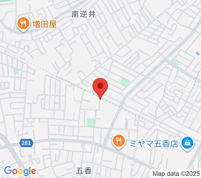 KSK松戸音楽教室の地図