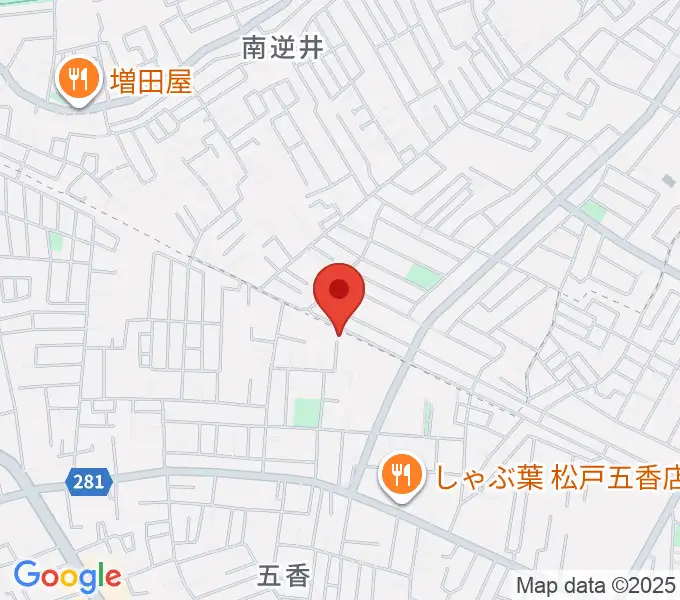 KSK松戸音楽教室の地図
