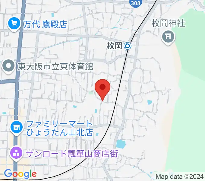 木村ギター教室の地図