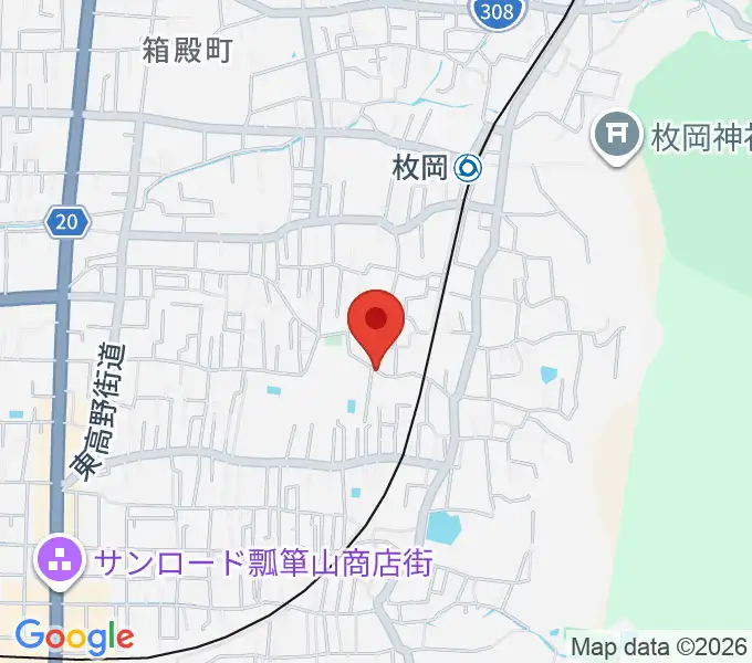 木村ギター教室の地図