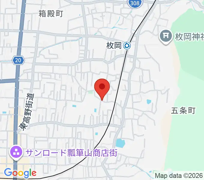 木村ギター教室の地図