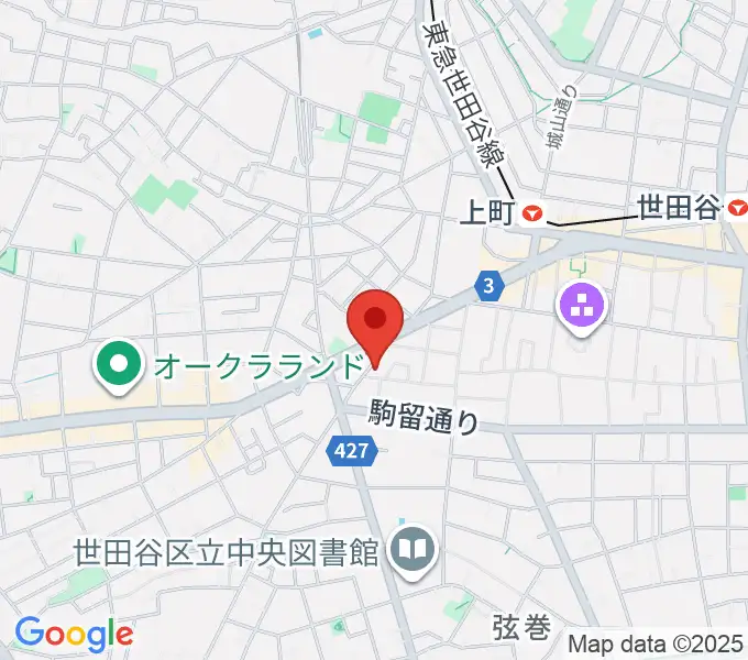 ハイエースサウンドシステムズの地図