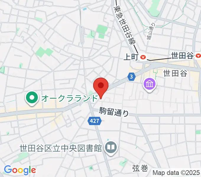 ハイエースサウンドシステムズの地図