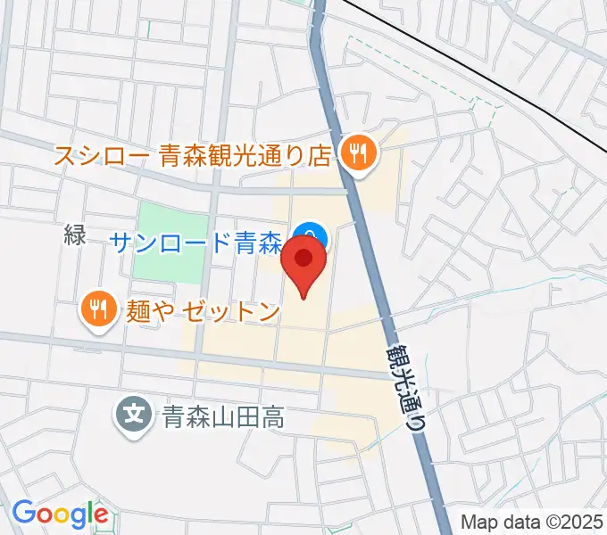 カルチャーセンターRAB学苑の地図