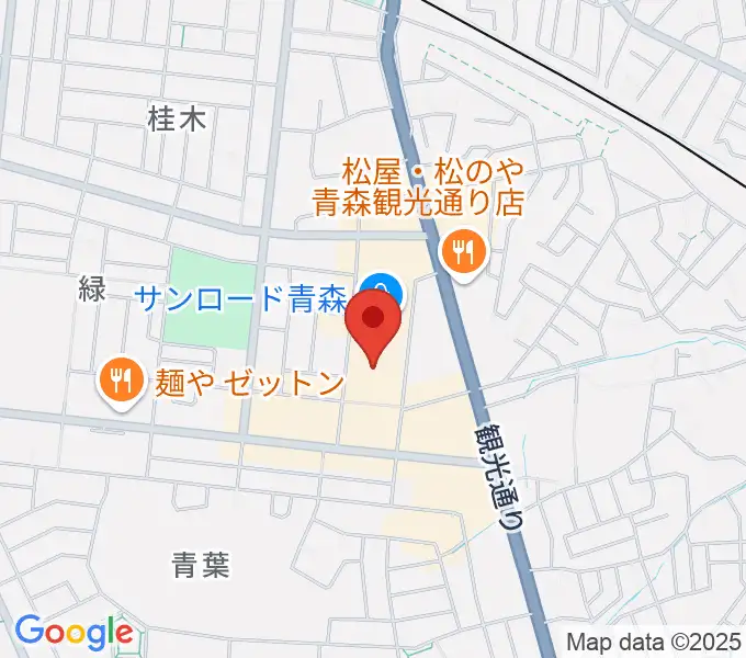 カルチャーセンターRAB学苑の地図