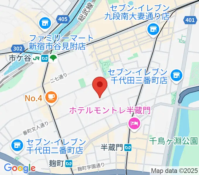 東京ビジュアルアーツの地図