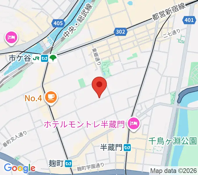 東京ビジュアルアーツの地図