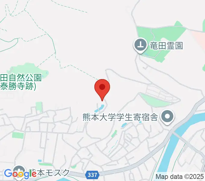 Sonare 森のピアノ教室の地図