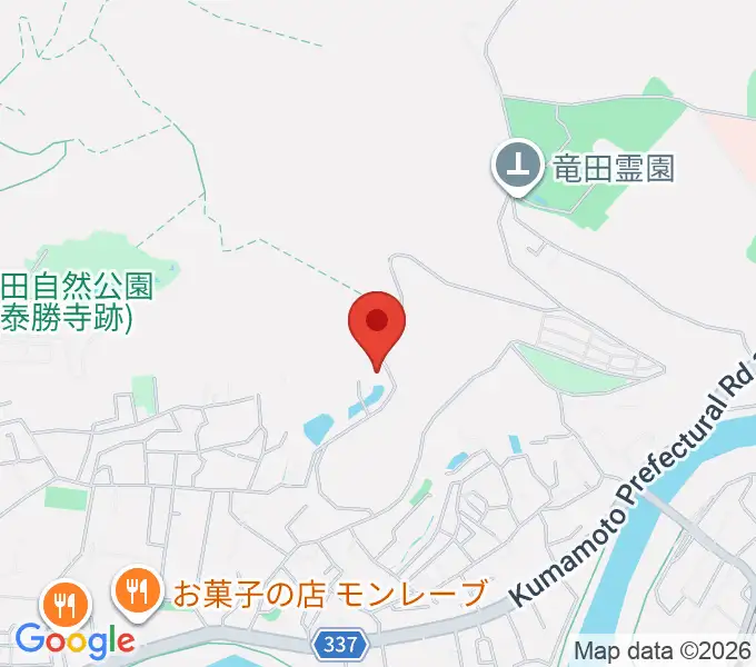 Sonare 森のピアノ教室の地図