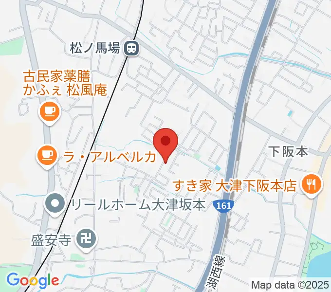 小林ピアノ教室の地図