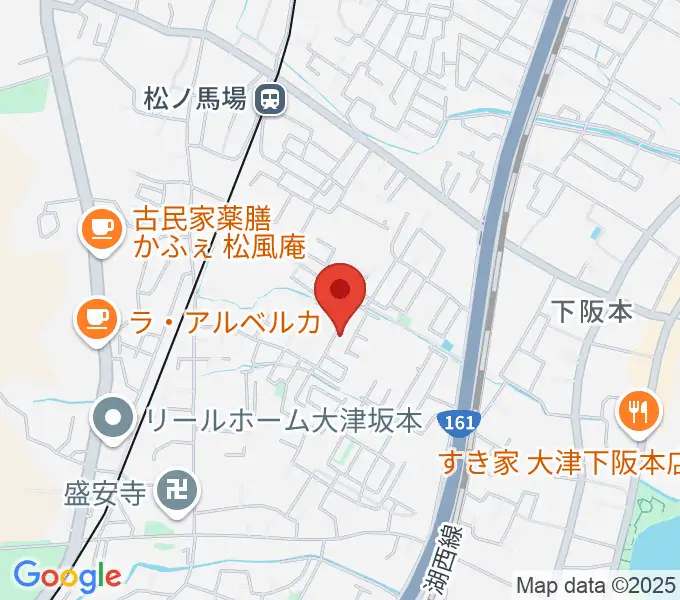 小林ピアノ教室の地図