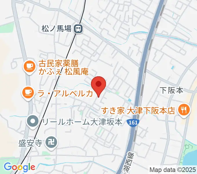 小林ピアノ教室の地図