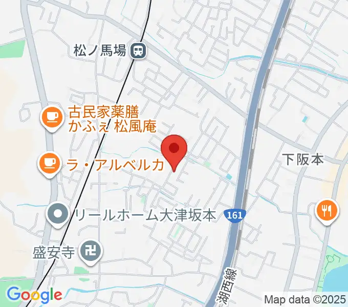 小林ピアノ教室の地図