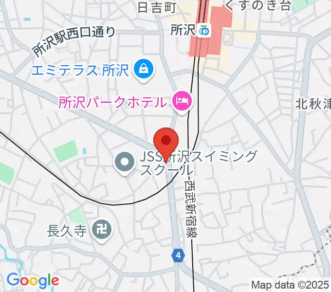 MTミュージックスクールの地図